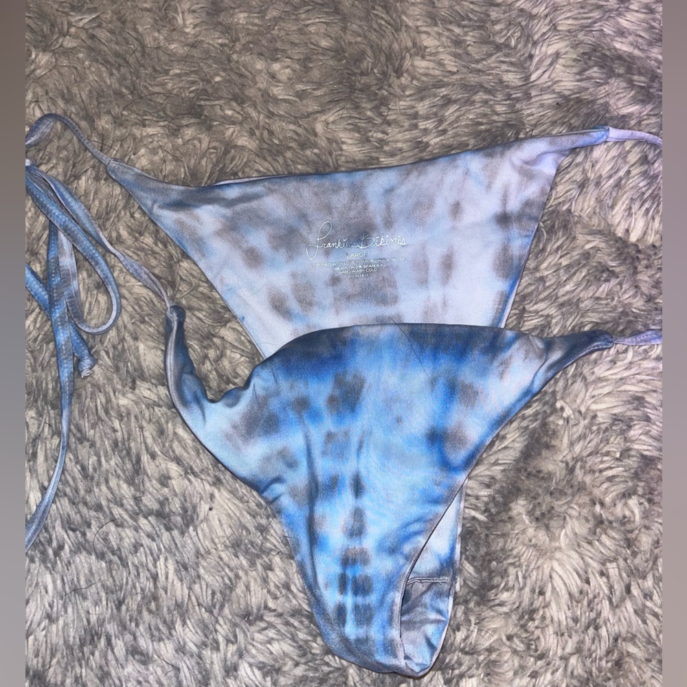 Tie die bikini bottom